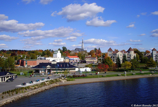 Petite vue sur Magog