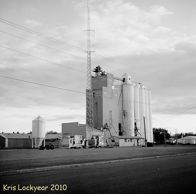 Beulah grain silos