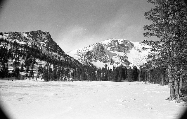 The stateliness of St. Mary's Glacier