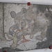 Musée de la mosaïque : ours déchirant une antilope.