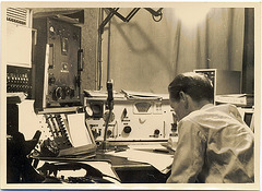 Grenzwellen-Arbeitsplatz 1958,  DAC 2153 und 2802 kHz