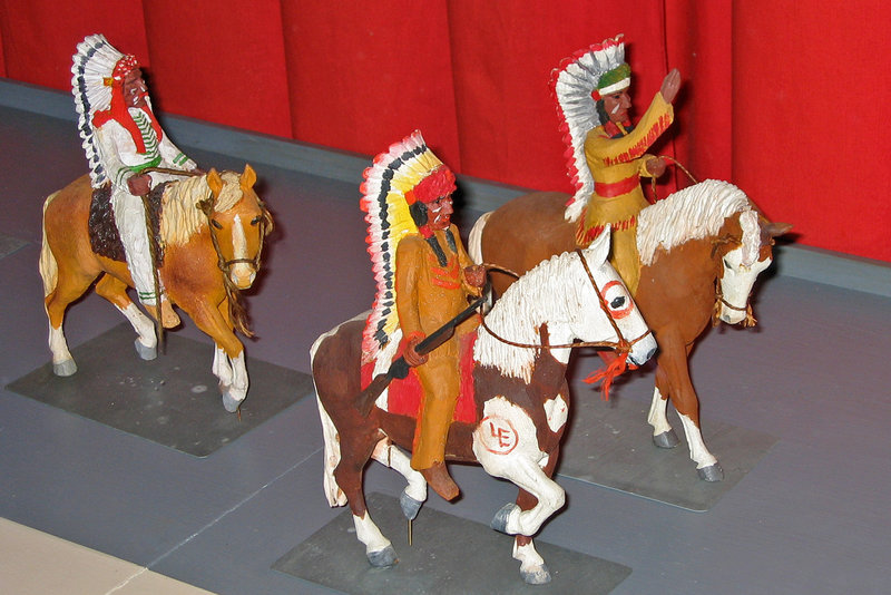 Shelburne Museum – Circus Parade, Sioux Warriors-1