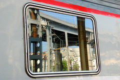 The train leaving Nice