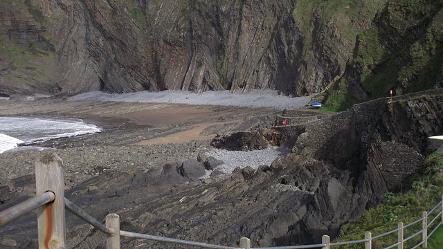 The "dog free" beach