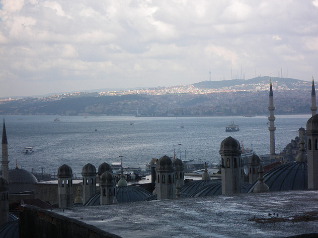 Vue sur le Bosphore depuis la Suleymanié, 5