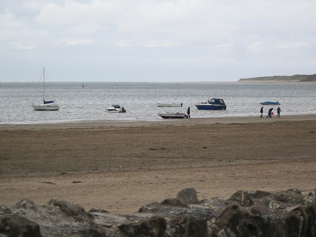 View from Instow looking out to the ocean