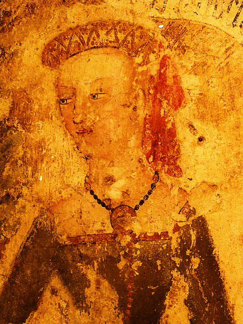 st.osyth wallpainting late C14th