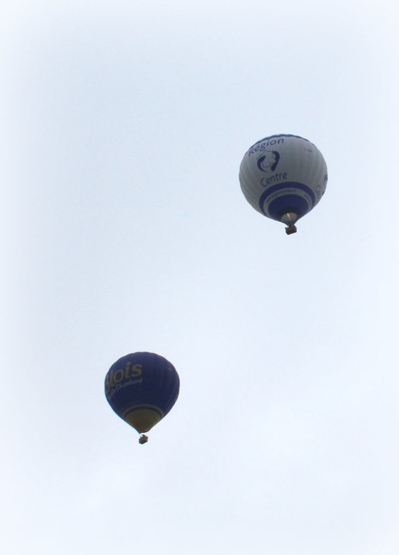 Montgolfière petit matin à Chaumont / Loire