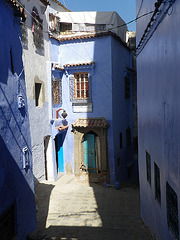 Calles azules de Chauen II / Bluaj stratoj de Ŝefŝaŭeno 2