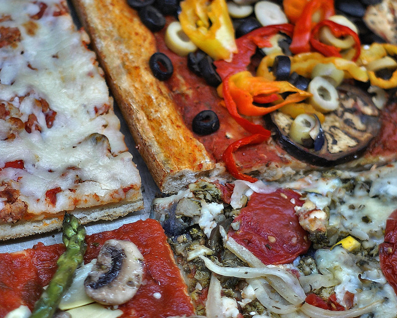 Pizza – Atwater Market, Montreal