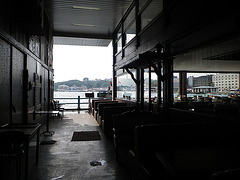 Restaurant sur le pont de Galata.