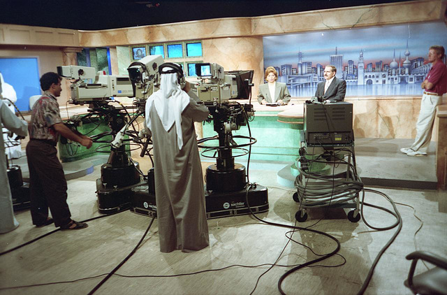 The television studio, Ministry of Information