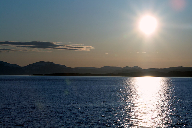 Day 6: Sunset over Frederick Sound