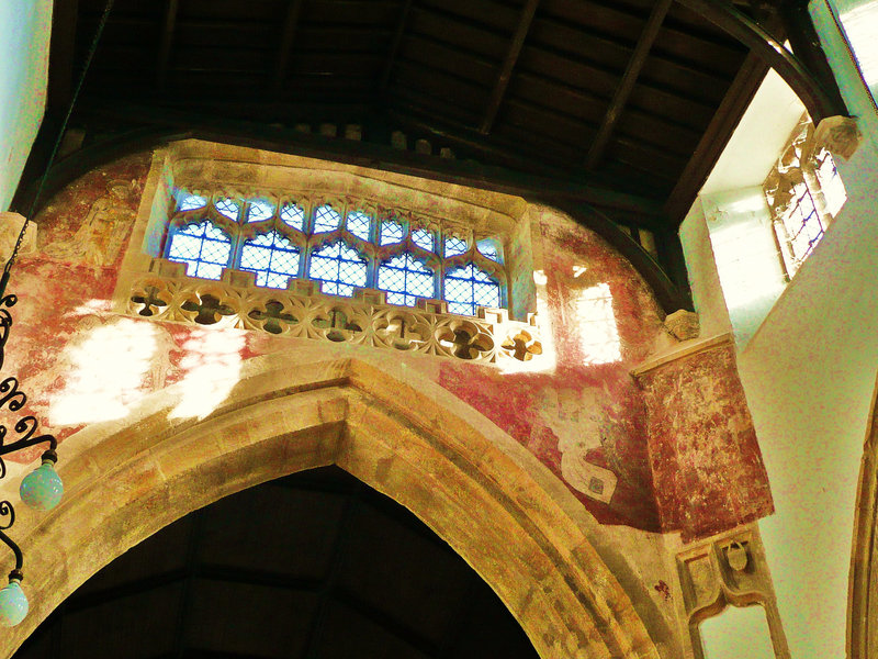 hook norton c15th wall painting