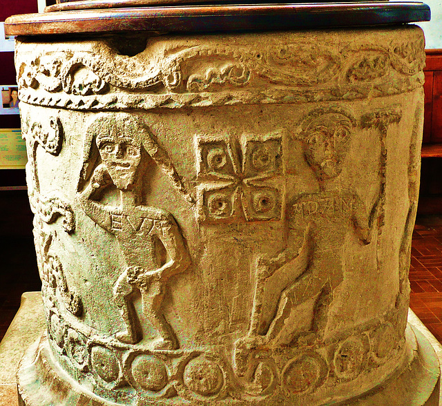 hook norton font / eve, adam