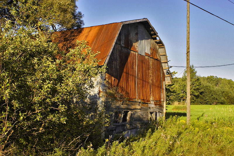Between Coaticook and Ayer's Cliff, Québec
