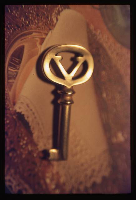 The V key, all dressed up