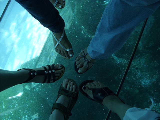 My friend / Mon amie Mpé - Les pieds en étoiles et la tête dans l'aquarium/Starry Feet with head in aquarium