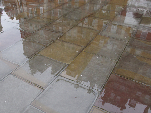 Wet paving