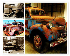 Mosaic Maker Photo Challenge #2 OLD Trucks. OPEN!