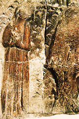 barking abbey essex, , mary from the mid c12 rood
