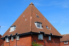 Pyramid roof