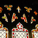 east malling church, kent, c14 glass 1320