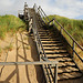 Treppe über die Dünen