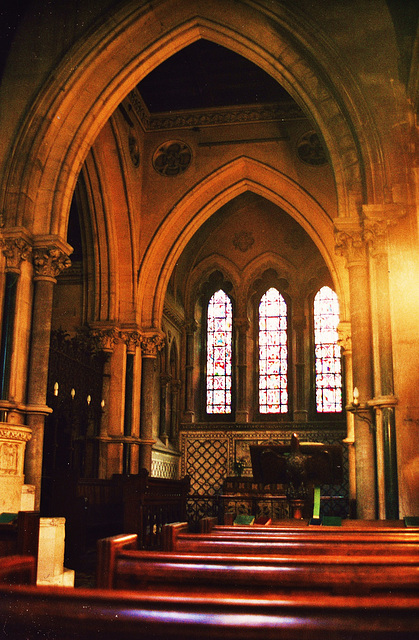 daylesford church interior