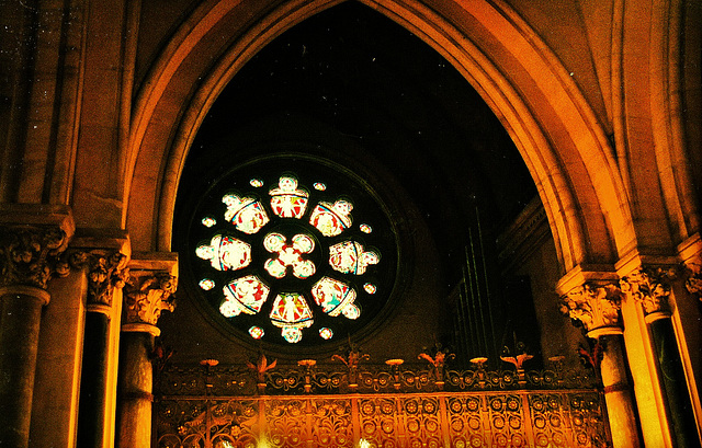 daylesford south transept interior