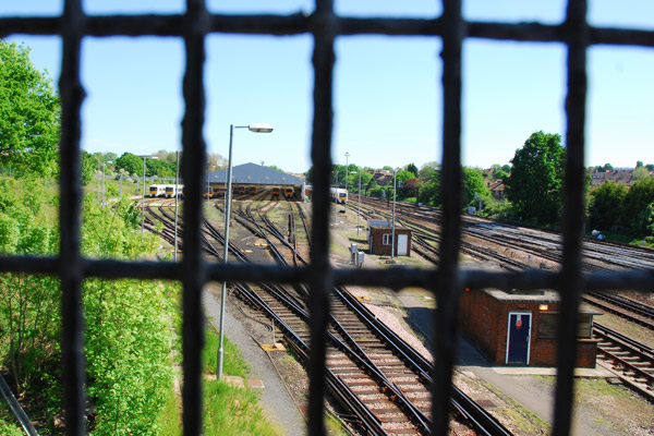 Main London-Kent rail line