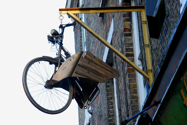 Bike sculpture