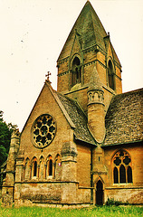 daylesford north transept 1860