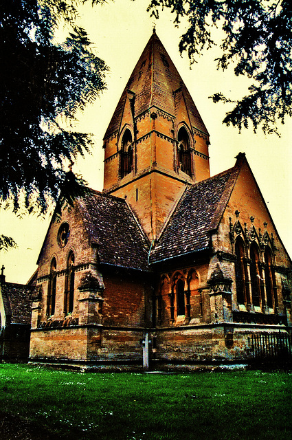 daylesford church by pearson