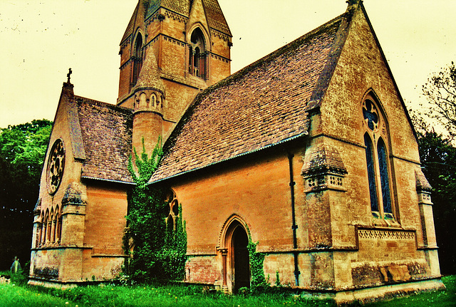 daylesford church from north west