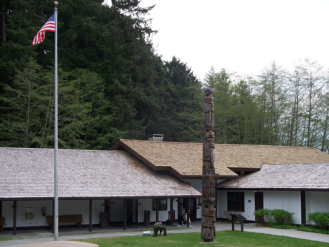 Day 8: Sitka NHP Visitor Center