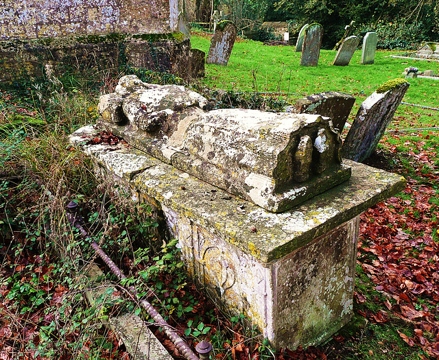 oddington 1695 parsons tomb