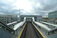 Stamford station, Friday afternoon