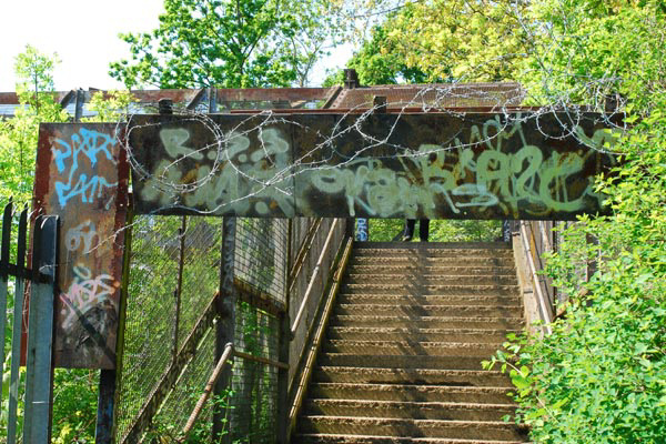 Rail footbridge, nr. Hither Green