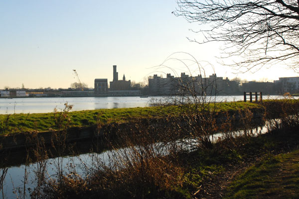 Looking over the West Reservoir