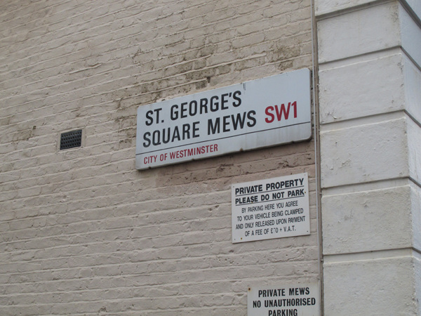 St George's Square Mews SW1