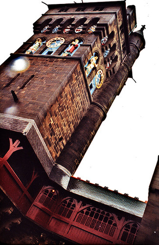 cardiff clock tower