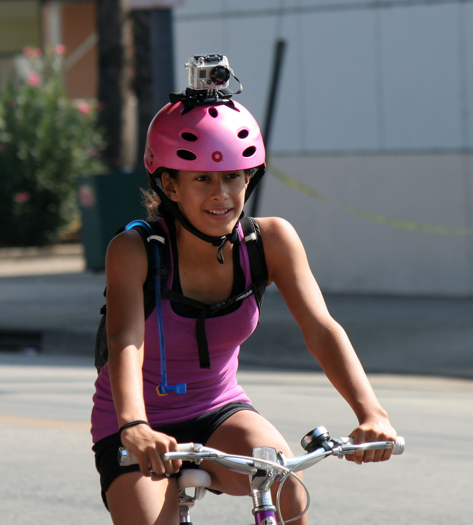 GoPro on pink (7045)