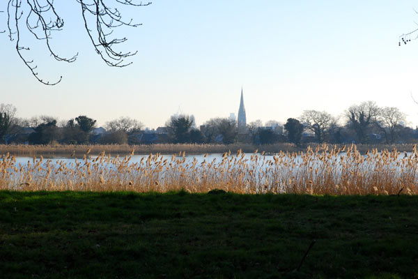 Looking over the East Reservoir