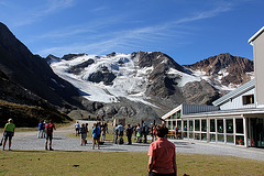 Bergstation der Suldener Kabinenbahn