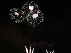 Fuegos artificiales.