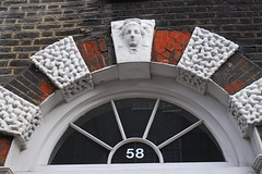 Doorway detail, Bedford Square