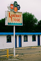 Ogallala (6) Lakeway Lodge, a disused motel