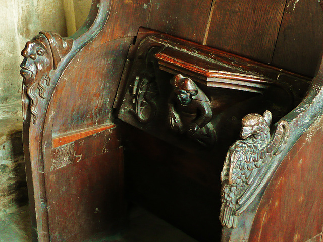 swinbrook c15 chancel stall