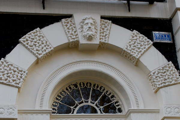 Doorway detail, Bedford Square